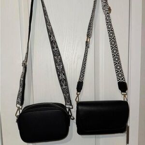 Black Crossbody Bag Set